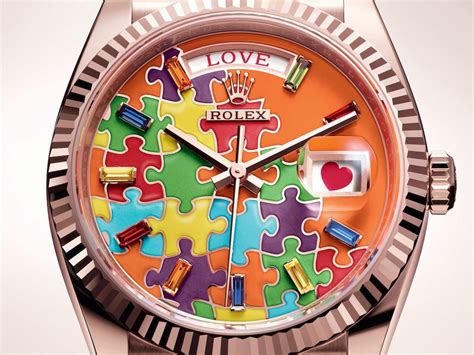 rolex puzzle gold|Rolex diamond dial.